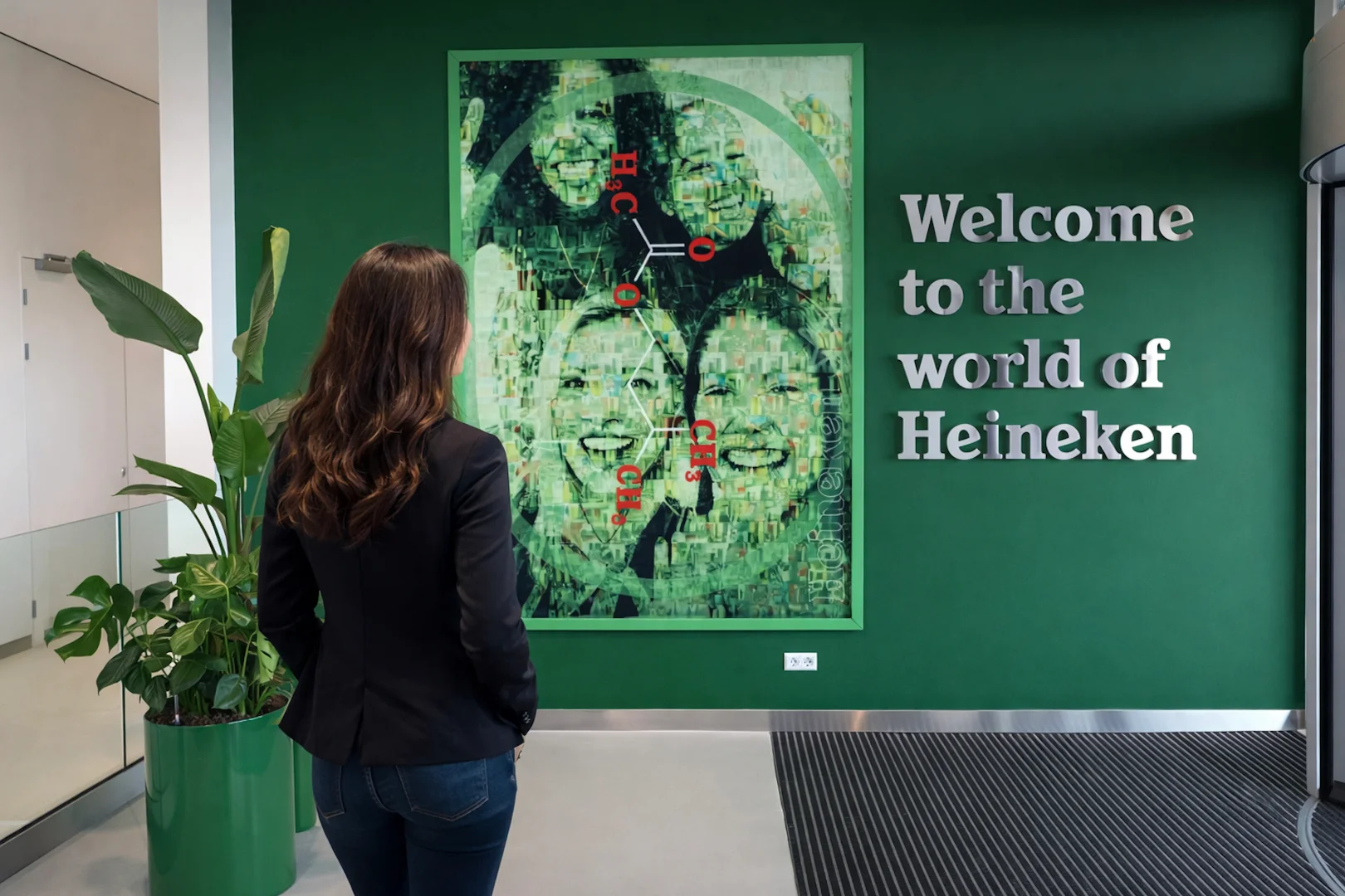 Geprint wandtapijt met visuele impact en akoestische rust – extra foto 4