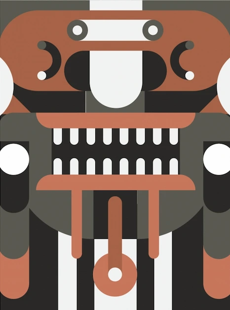 printtapijt-2026-Dessin-079-Industrial-Totem