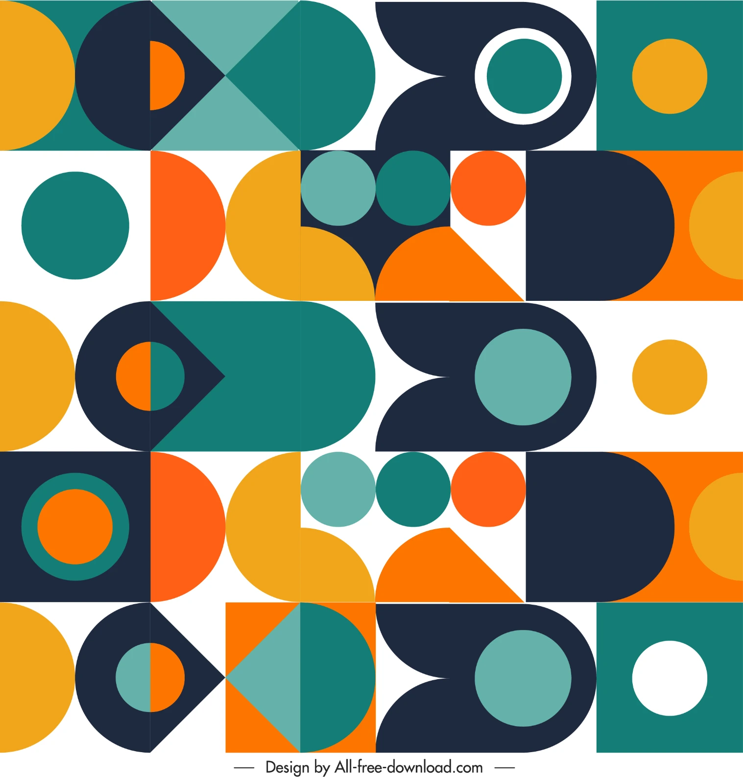 printtapijt-2026-Dessin-099 – Memphis Blocks