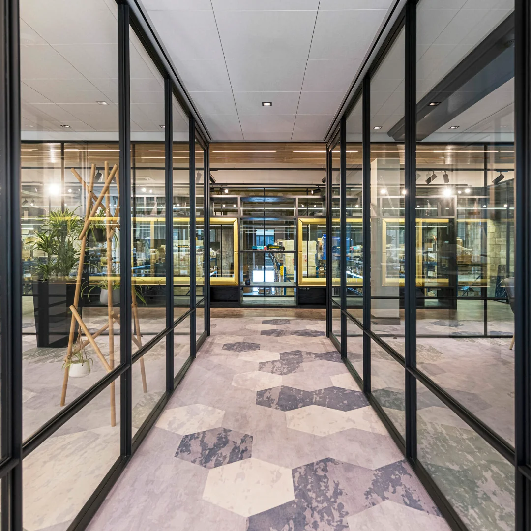 Printtapijt op maat voor kantoorinrichting – project Lelystad