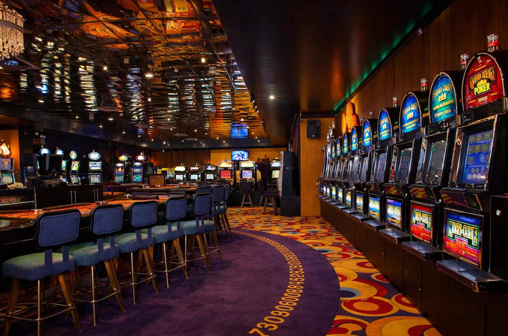 Printtapijt op maat voor Trupial Inn casino op Curaçao